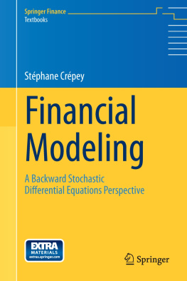 Crépey Financial modeling: a backward stochastic differential equations perspective