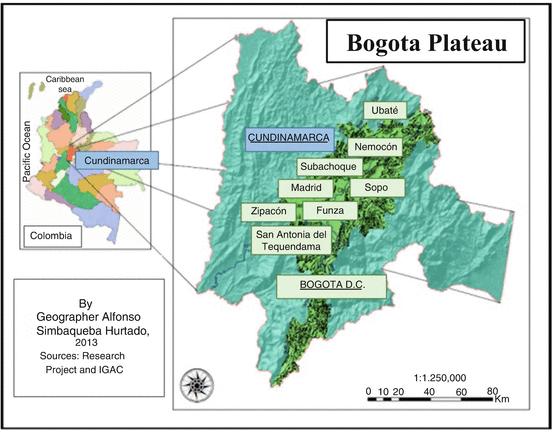 Fig 11 Bogota Plateau location The Bogota Plateau is characterized by a - photo 1