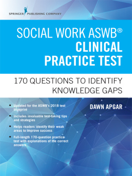 Dawn Apgar - Social Work ASWB Clinical Practice Test