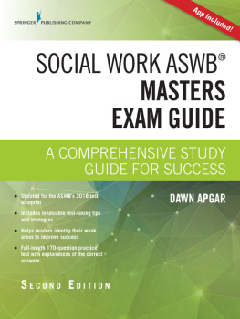 Dawn Apgar - Social work ASWB masters practice test: 170 questions to identify knowledge gaps