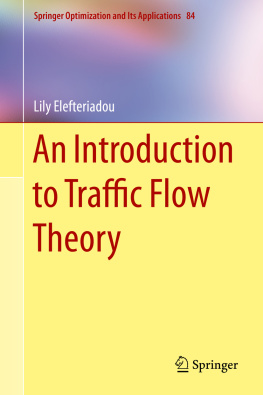 Elefteriadou - An Introduction to Traffic Flow Theory