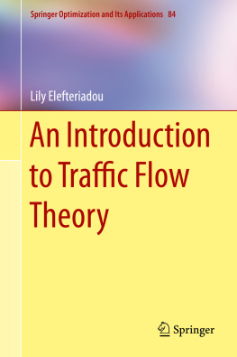 Elefteriadou An Introduction to Traffic Flow Theory