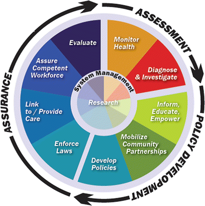 Fig 11 Essential Public Health Services 1 Monitor health status to - photo 1