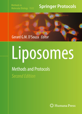 DSouza - Liposomes: methods and protocols