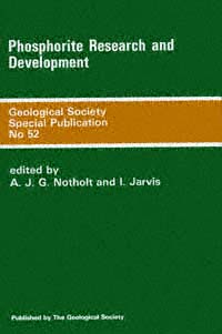title Phosphorite Research and Development Geological Society Special - photo 1