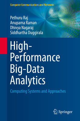 Duggirala Siddhartha - High-performance big-data analytics: computing systems and approaches