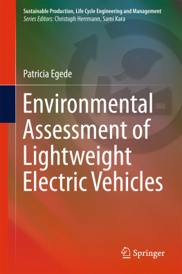 Egede - Environmental Assessment of Lightweight Electric Vehicles