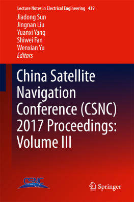 Fan Shiwei - China Satellite Navigation Conference (CSNC) 2017 Proceedings: Volume III