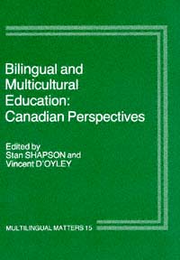 title Bilingual and Multicultural Education Canadian Perspectives - photo 1