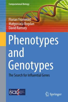 International Society for Computational Biology. - Phenotypes and genotypes: the search for influential genes