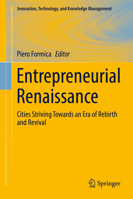 Formica Entrepreneurial Renaissance Cities Striving Towards an Era of Rebirth and Revival