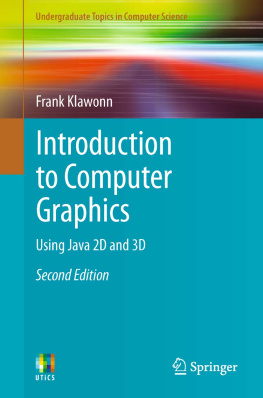 Frank Klawonn Introduction to Computer Graphics