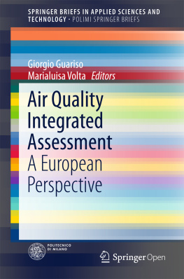 Guariso Giorgio - Air Quality Integrated Assessment: A European Perspective