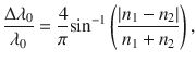 2 where 0 denotes the bandwidth at the target peak reflectance wavelength 0 - photo 4