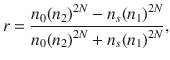 4 where n 0 n 1 n 2 and n s are the refractive indices of the ambient - photo 7