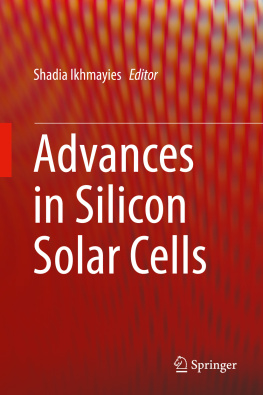Ikhmayies - Advances in Silicon Solar Cells