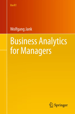 Jank - Business Analytics for Managers