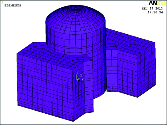 Fig 4 Model of the reactor building Fig 5 Models of the S-building - photo 4