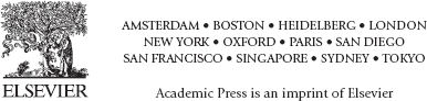 Table of Contents Copyright Academic Press is an imprint of Elsevier 225 Wyman - photo 2