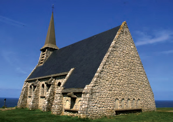 The clifftop Notre-Dame-de-la-Garde tretat Normandy Why visit the same old - photo 7