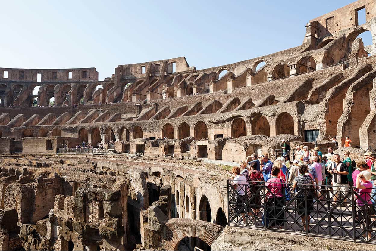 Colosseum A shadow of its marble-clad imperial days but impressive - photo 6