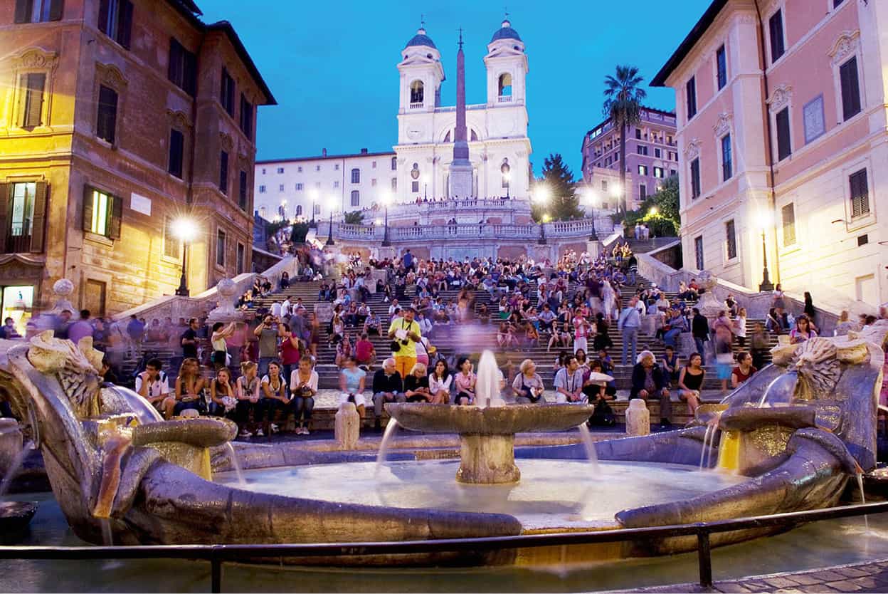 Spanish Steps All human life converges here at the heart of Romes main - photo 8