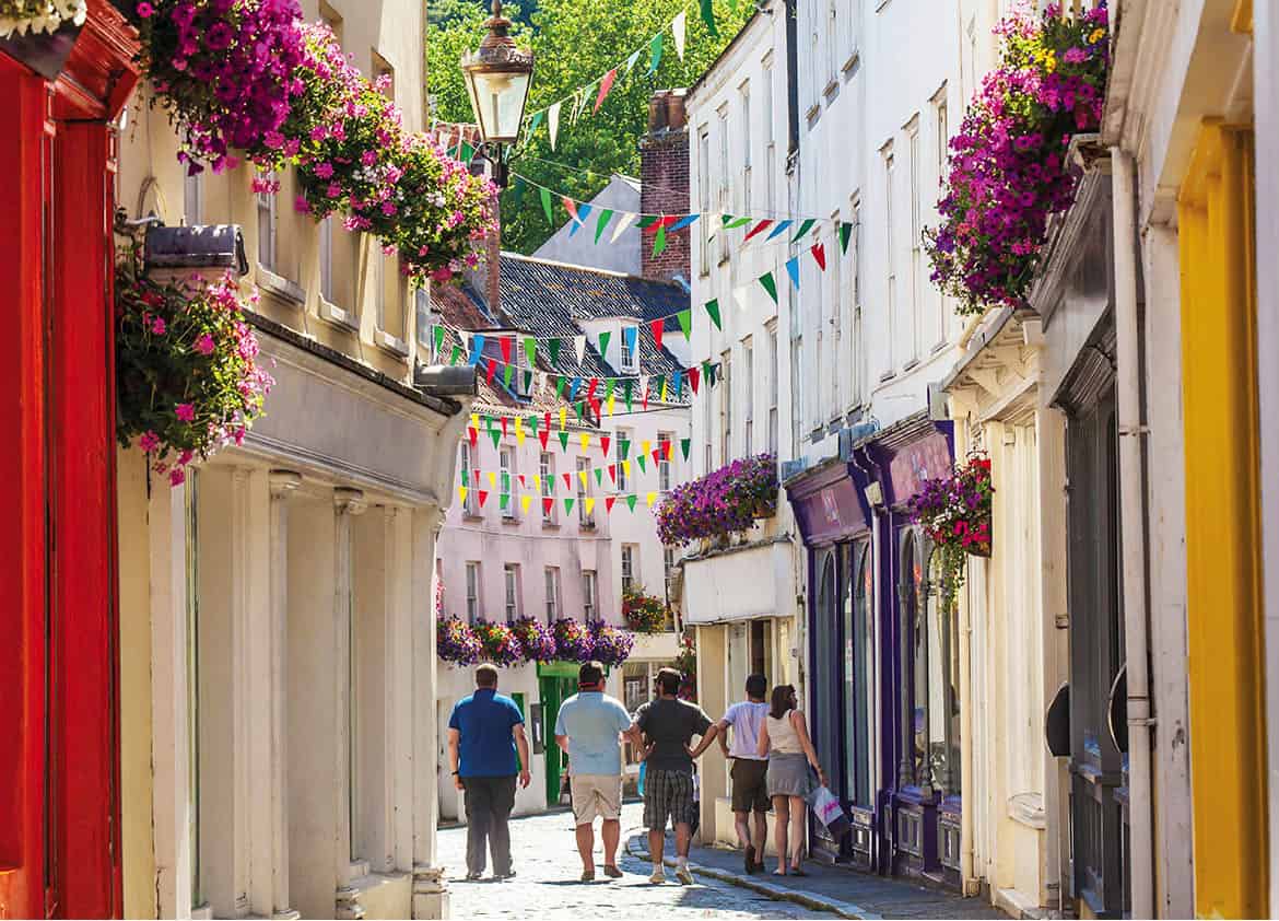 St Peter Port Explore this ancient port with its cobbled streets colourful - photo 4