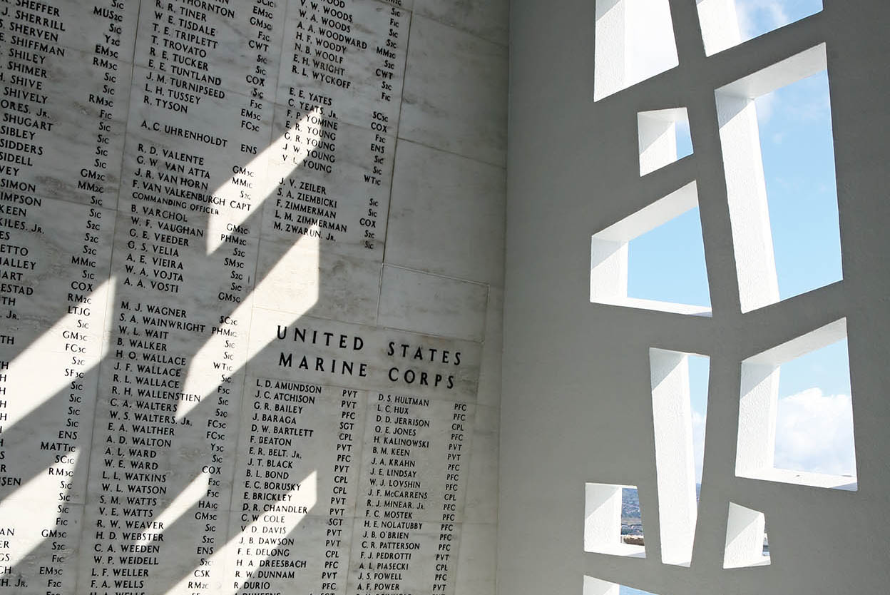 USS Arizona Memorial As President Franklin Roosevelt predicted December 7 - photo 12