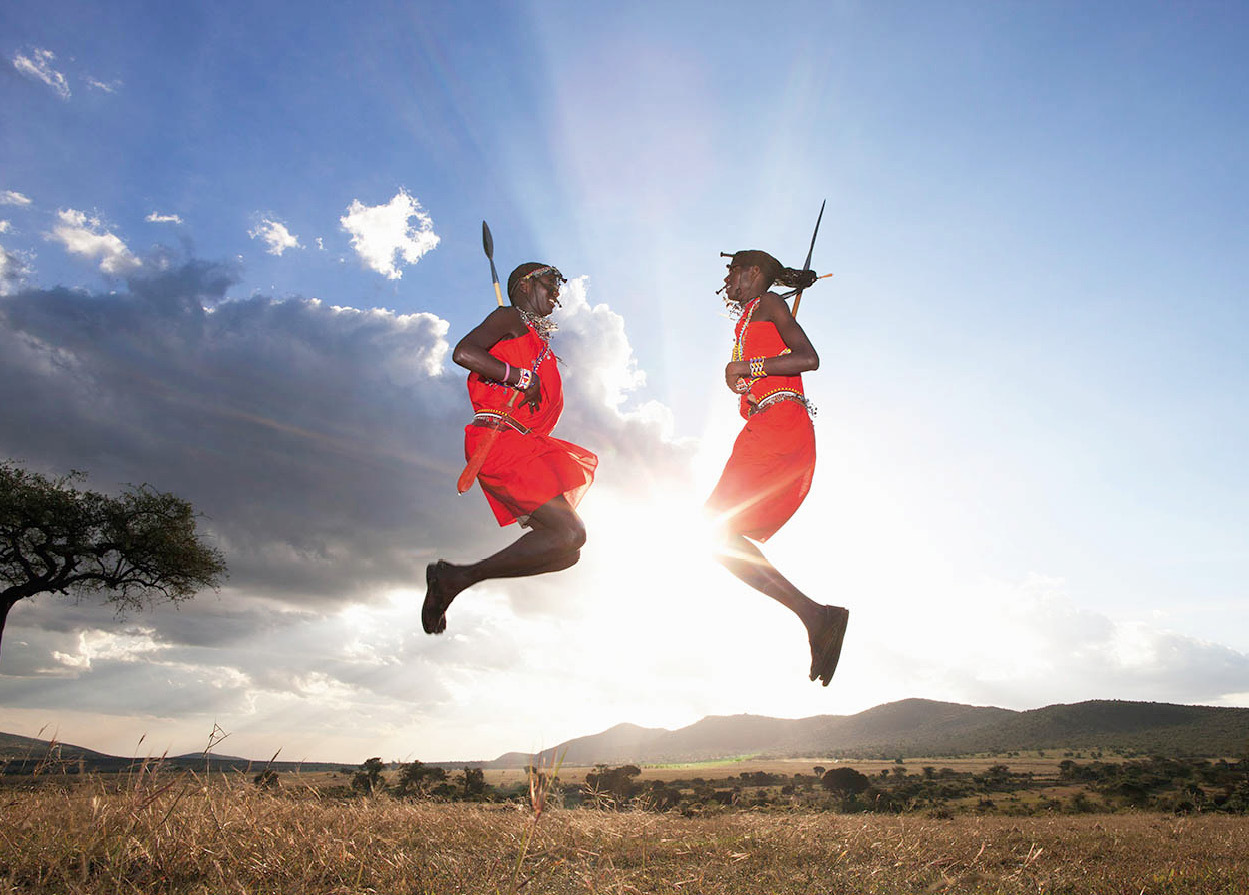 Maasai warriors jumping Corbis All Rights Reserved Kenyas Top 10 - photo 6