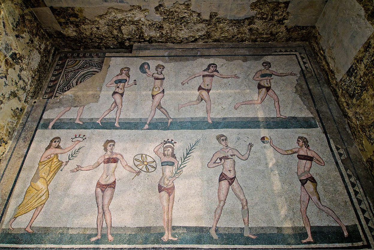 Villa Romana mosaics This superb villa in Piazza Armerina boasts some of the - photo 13