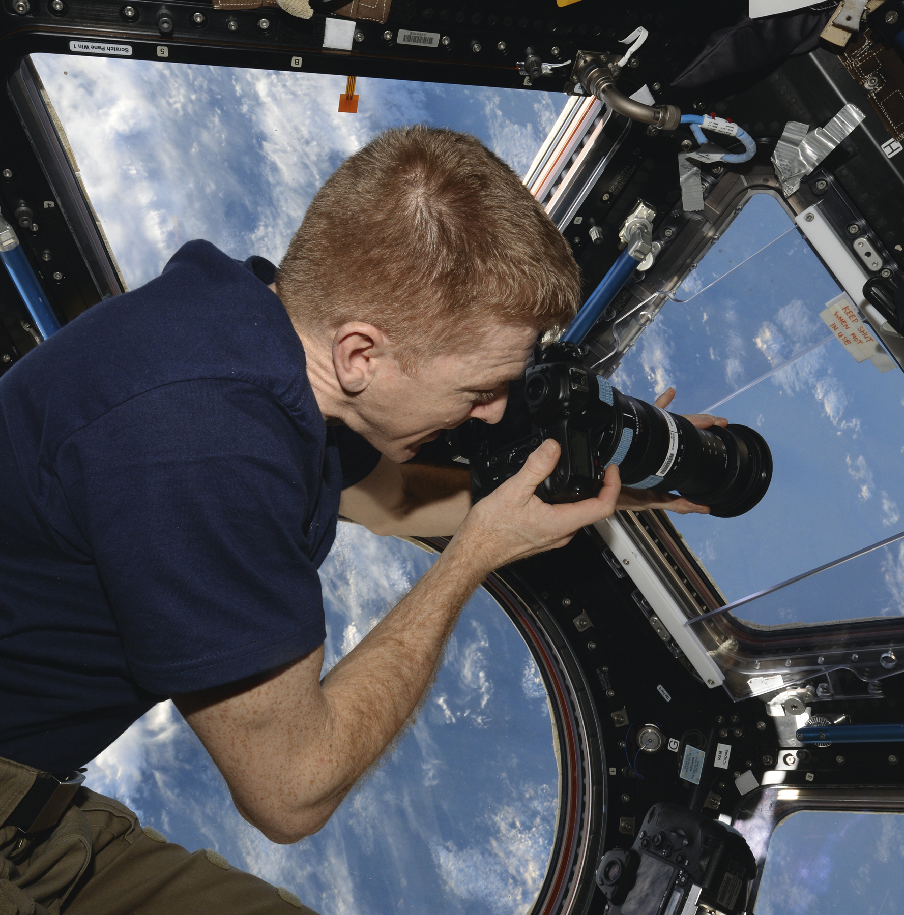 The view from the Cupola window on board the International Space Station - photo 4