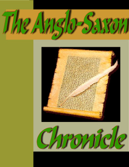 Ingram - The Anglo-Saxon chronicles