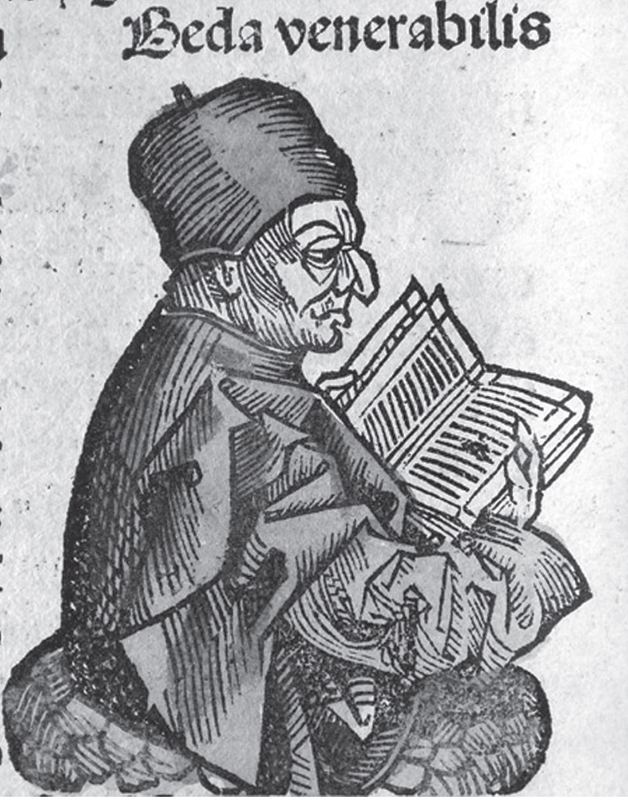 A Medieval depiction of the Venerable Bede from the Nuremberg Chronicle 1493 - photo 3