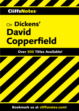 J. M. Lybyer CliffsNotes on Dickens David Copperfield