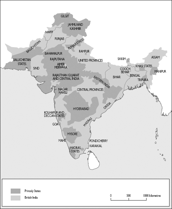 British India and the Princely States Distribution of Muslim population in - photo 3