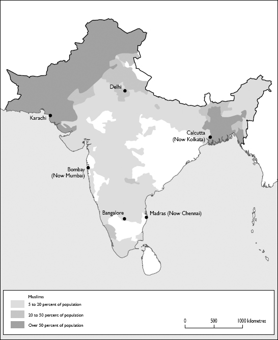 Distribution of Muslim population in 1909 Partition PRINCIPAL EVENTS 1917 - photo 4