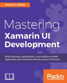 Daniel - Mastering Xamarin UI Development