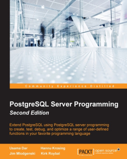 Dar Usama PostgreSQL Server Programming