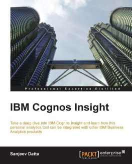 Datta - IBM Cognos Insight