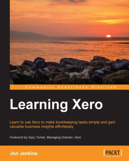 Jenkins - Learning Xero learn to use Xero to make bookkeeping tasks simple and gain valuable business insights effortlessly