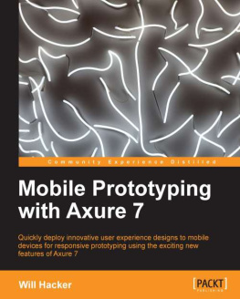 Hacker - Mobile Prototyping with Axure 7