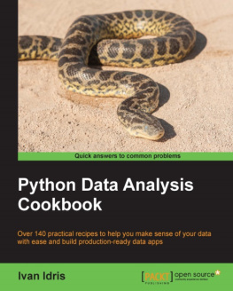 Idris - Python Data Analysis Cookbook