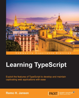 Jansen - Learning TypeScript