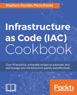 Jourdan Infrastructure as Code (IAC) Cookbook