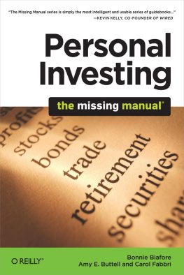 Bonnie Biafore - Personal Investing