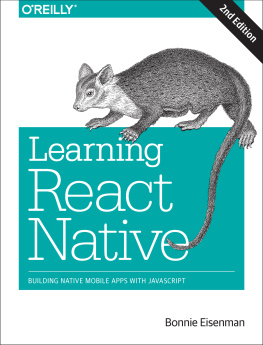 Bonnie Eisenman - Learning React Native