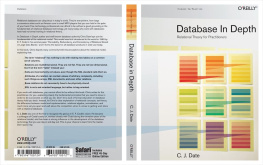 Date Database in depth: relational theory for practitioners