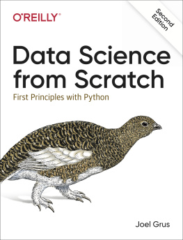 Grus - Data Science from Scratch