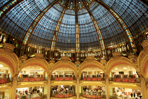 The Galeries Lafayette department store in Paris is famous for its massive 1912 - photo 11