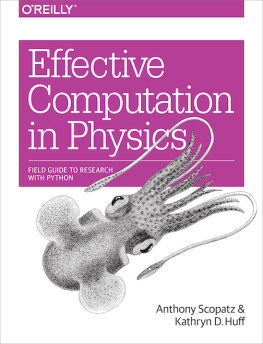 Huff Kathryn D. - Effective Computation in Physics